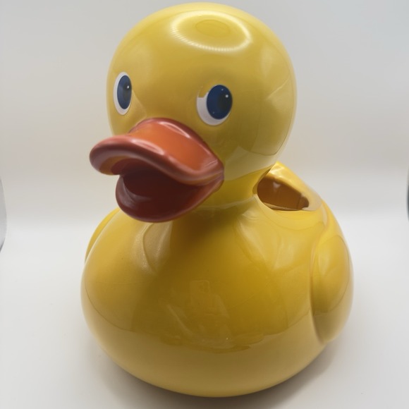 Teleflora Other - Rubber Ducky Teleflora Ceramic Planter Figure Large Jeep Eclectic Kitsch Novelty
